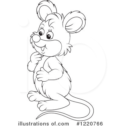 Royalty-Free (RF) Mouse Clipart Illustration by Alex Bannykh - Stock Sample #1220766