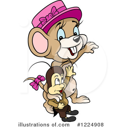Royalty-Free (RF) Mouse Clipart Illustration by dero - Stock Sample #1224908