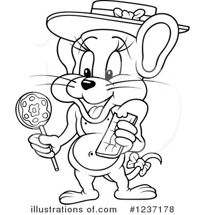 Royalty-Free (RF) Mouse Clipart Illustration by dero - Stock Sample #1237178