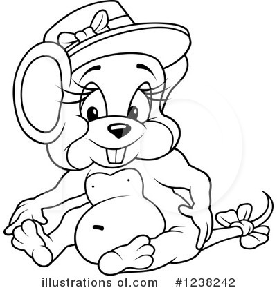 Royalty-Free (RF) Mouse Clipart Illustration by dero - Stock Sample #1238242
