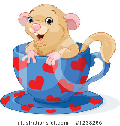 Royalty-Free (RF) Mouse Clipart Illustration by Pushkin - Stock Sample #1238266