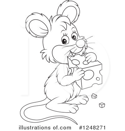 Royalty-Free (RF) Mouse Clipart Illustration by Alex Bannykh - Stock Sample #1248271