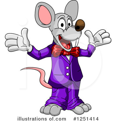 Mouse Clipart #1251414 by Vector Tradition SM