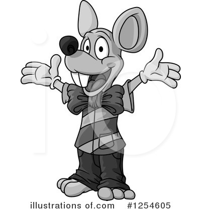 Mouse Clipart #1254605 by Vector Tradition SM