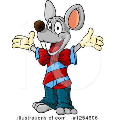 Mouse Clipart #1254606 by Vector Tradition SM