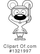 Mouse Clipart #1321997 by Cory Thoman