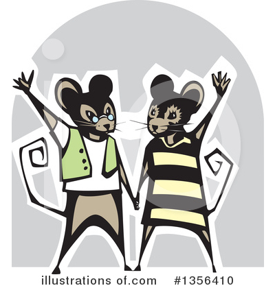 Royalty-Free (RF) Mouse Clipart Illustration by xunantunich - Stock Sample #1356410