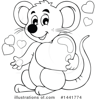 Mouse Clipart #1441774 by visekart
