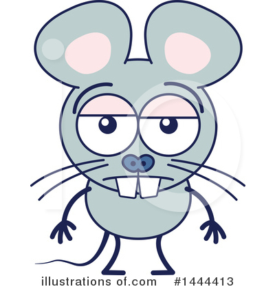 Royalty-Free (RF) Mouse Clipart Illustration by Zooco - Stock Sample #1444413