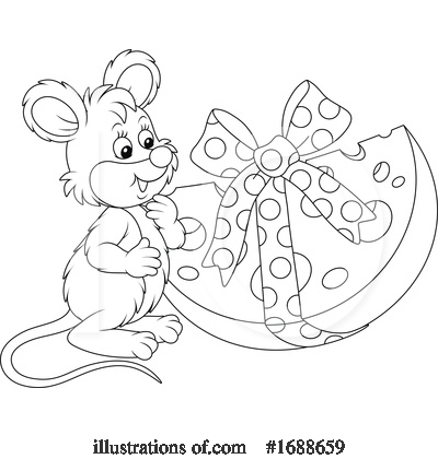 Royalty-Free (RF) Mouse Clipart Illustration by Alex Bannykh - Stock Sample #1688659