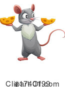 Mouse Clipart #1740199 by Vector Tradition SM