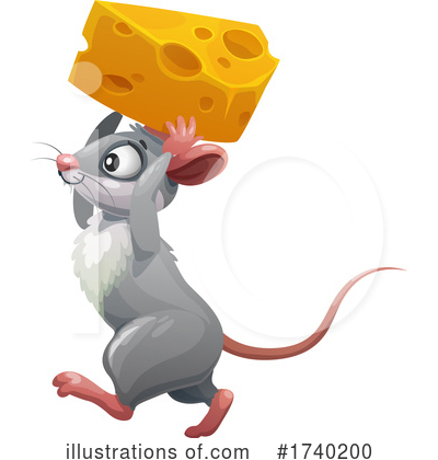 Mouse Clipart #1740200 by Vector Tradition SM