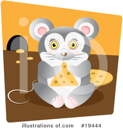 Royalty-Free (RF) Mouse Clipart Illustration by Vitmary Rodriguez - Stock Sample #19444
