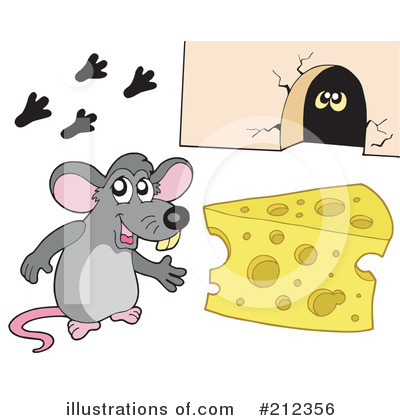 Royalty-Free (RF) Mouse Clipart Illustration by visekart - Stock Sample #212356