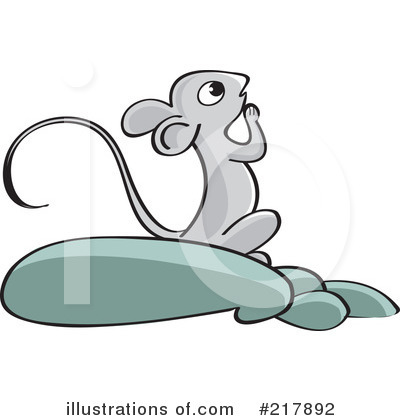 Royalty-Free (RF) Mouse Clipart Illustration by Lal Perera - Stock Sample #217892