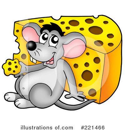 Royalty-Free (RF) Mouse Clipart Illustration by visekart - Stock Sample #221466