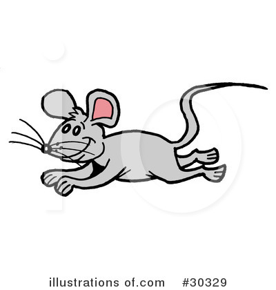 Royalty-Free (RF) Mouse Clipart Illustration by LaffToon - Stock Sample #30329