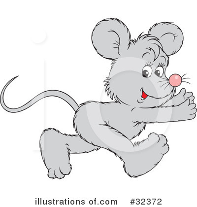 Royalty-Free (RF) Mouse Clipart Illustration by Alex Bannykh - Stock Sample #32372