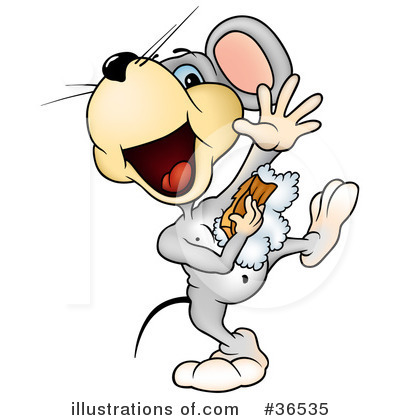Royalty-Free (RF) Mouse Clipart Illustration by dero - Stock Sample #36535