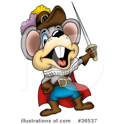 Royalty-Free (RF) Mouse Clipart Illustration by dero - Stock Sample #36537