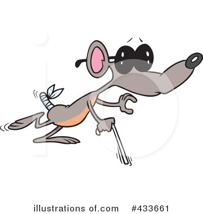 Royalty-Free (RF) Mouse Clipart Illustration by toonaday - Stock Sample #433661