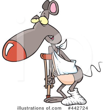 Royalty-Free (RF) Mouse Clipart Illustration by toonaday - Stock Sample #442724