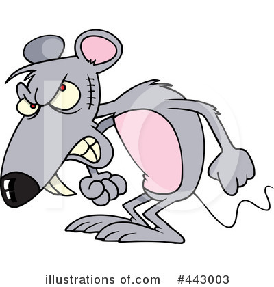 Royalty-Free (RF) Mouse Clipart Illustration by toonaday - Stock Sample #443003
