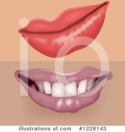 Lips Clipart #1228143 by dero