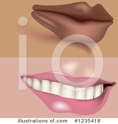Royalty-Free (RF) Mouth Clipart Illustration by dero - Stock Sample #1235418