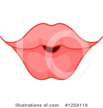 Lips Clipart #1259119 by Pushkin