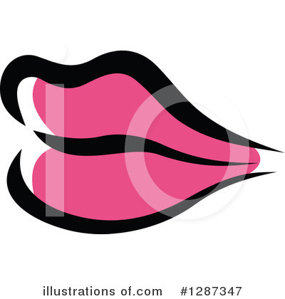 Royalty-Free (RF) Mouth Clipart Illustration by Vector Tradition SM - Stock Sample #1287347