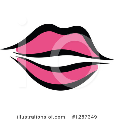 Royalty-Free (RF) Mouth Clipart Illustration by Vector Tradition SM - Stock Sample #1287349