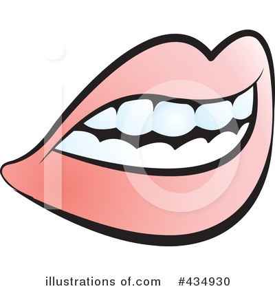 Royalty-Free (RF) Mouth Clipart Illustration by Lal Perera - Stock Sample #434930