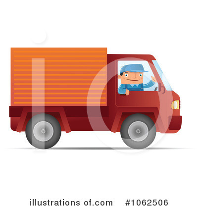 Royalty-Free (RF) Mover Clipart Illustration by Qiun - Stock Sample #1062506