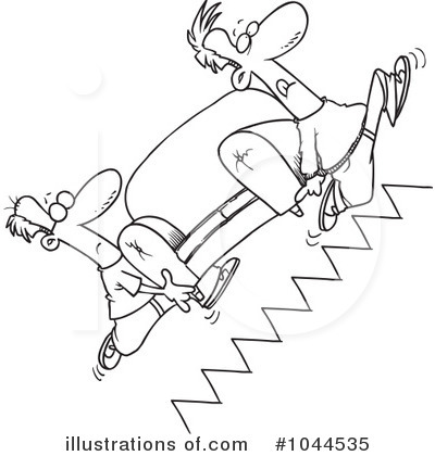 Stairs Clipart #1044535 by toonaday