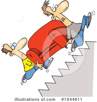 Stairs Clipart #1044611 by toonaday