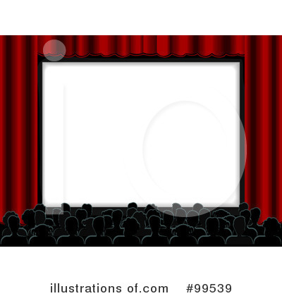 Royalty-Free (RF) Movie Theater Clipart Illustration by BNP Design Studio - Stock Sample #99539