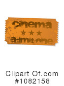 Movie Ticket Clipart #1082158 by michaeltravers