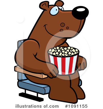 Royalty-Free (RF) Movies Clipart Illustration by Cory Thoman - Stock Sample #1091155