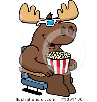 Movies Clipart #1091160 by Cory Thoman