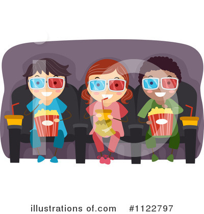 Royalty-Free (RF) Movies Clipart Illustration by BNP Design Studio - Stock Sample #1122797