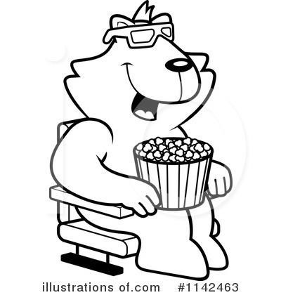 Royalty-Free (RF) Movies Clipart Illustration by Cory Thoman - Stock Sample #1142463
