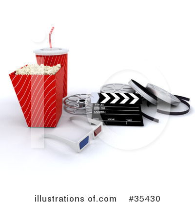 3d Movie Clipart #35430 by KJ Pargeter