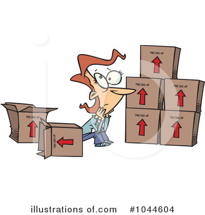 Movers Clipart #1044604 by toonaday