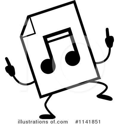 Mp3 Clipart #1141851 by Cory Thoman