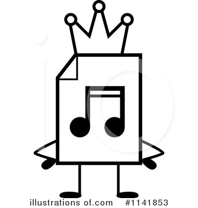 Royalty-Free (RF) Mp3 Clipart Illustration by Cory Thoman - Stock Sample #1141853