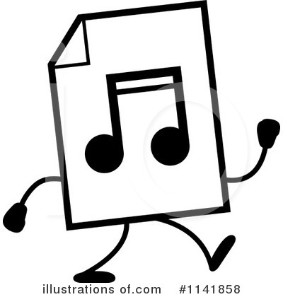 Mp3 Clipart #1141858 by Cory Thoman