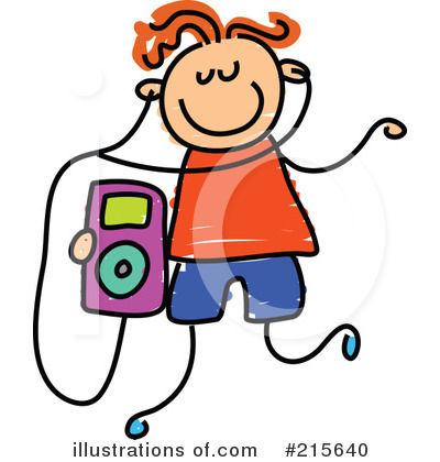 Royalty-Free (RF) Mp3 Player Clipart Illustration by Prawny - Stock Sample #215640