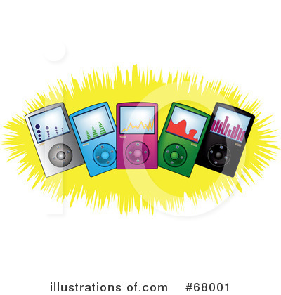Mp3 Player Clipart #68001 by Pams Clipart
