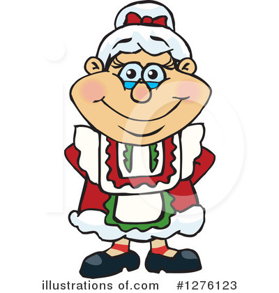 Mrs Claus Clipart #1276123 by Dennis Holmes Designs